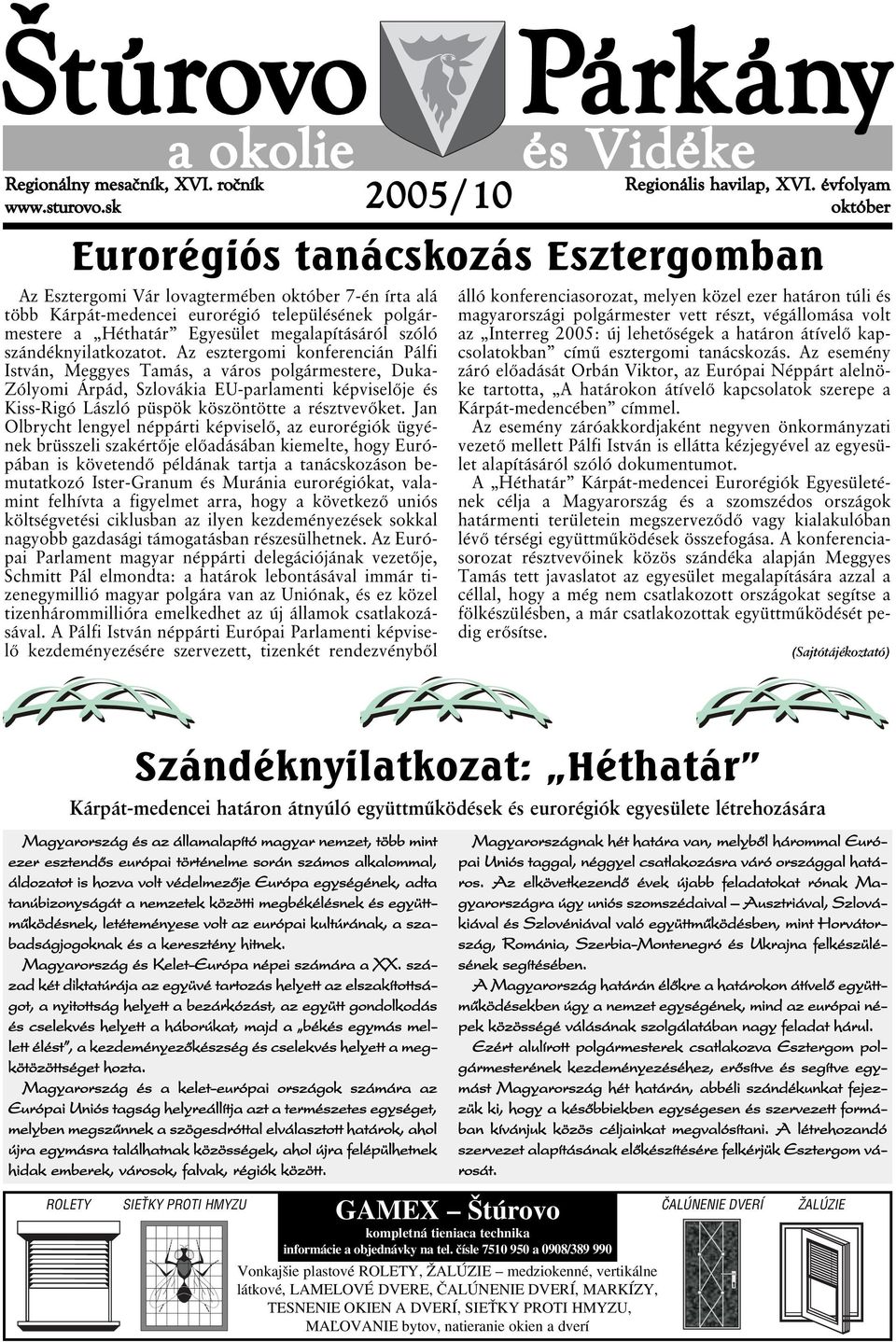 megalapításáról szóló szándéknyilatkozatot.