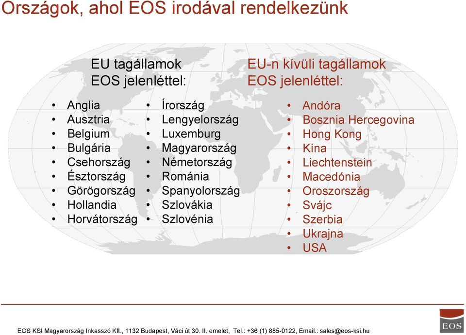 Horvátország Írország Lengyelország Luxemburg Magyarország Németország Románia Spanyolország