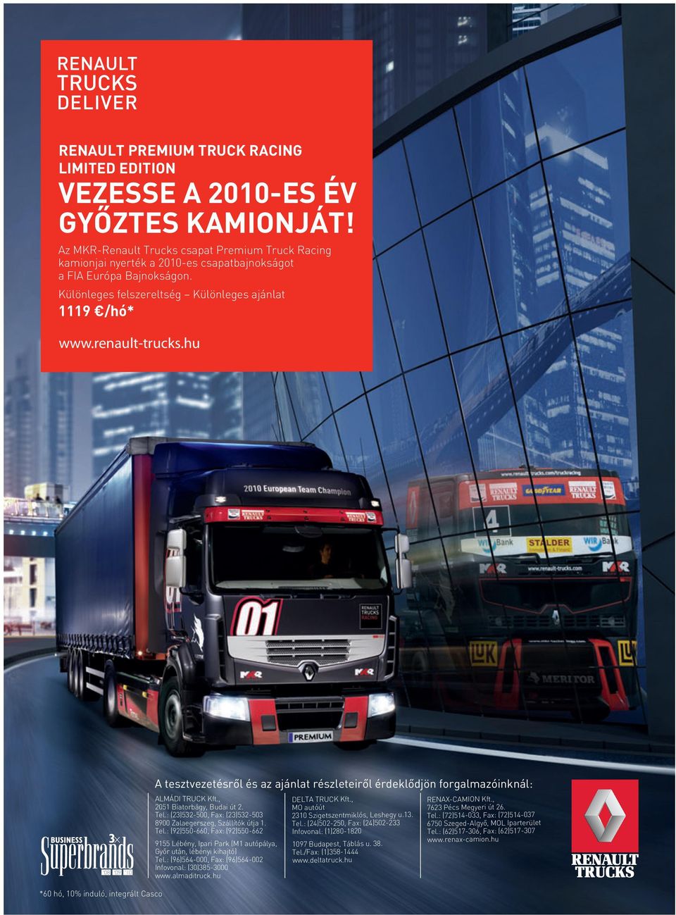 1119 /hó* www.renault-trucks.