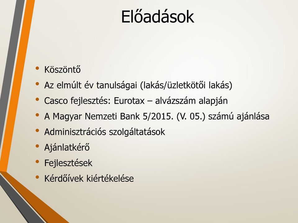 Nemzeti Bank 5/2015. (V. 05.