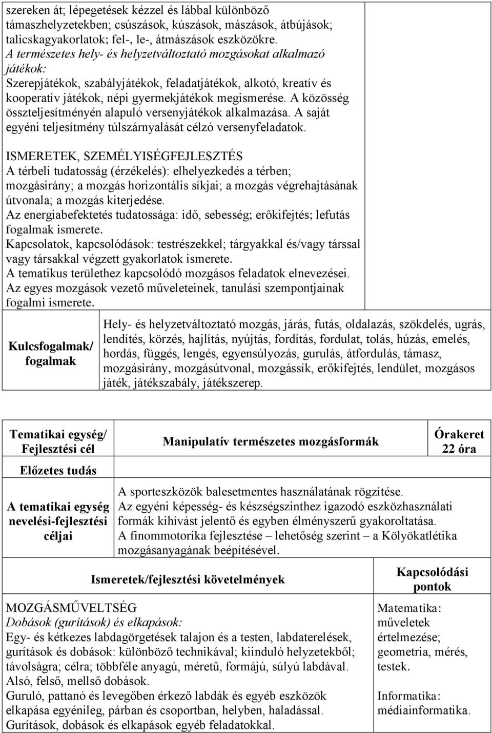 A közösség összteljesítményén alapuló versenyjátékok alkalmazása. A saját egyéni teljesítmény túlszárnyalását célzó versenyfeladatok.