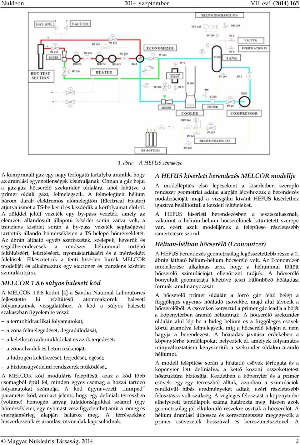 A felmelegített hélium három darab elektromos előmelegítőn (Electrical Heater) átjutva ismét a TS-be kerül és kezdődik a körfolyamat elölről.