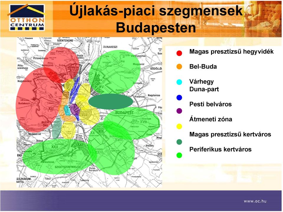 Duna-part Pesti belváros Átmeneti zóna