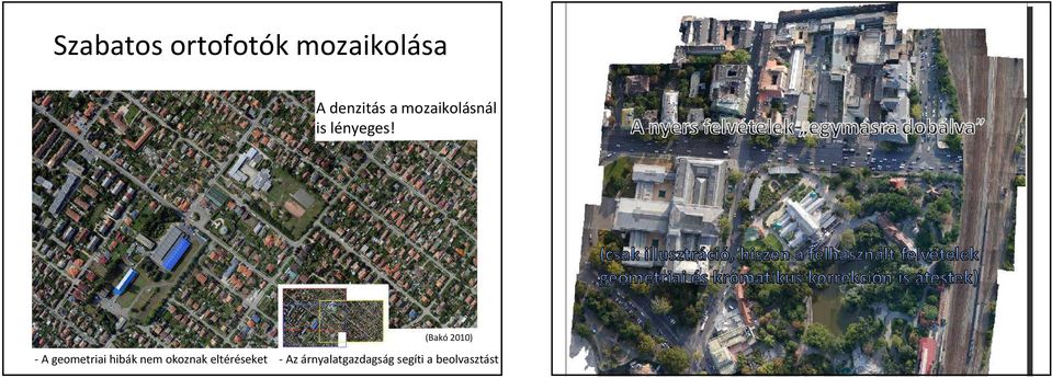 (Bakó 2010) - A geometriai hibák nem