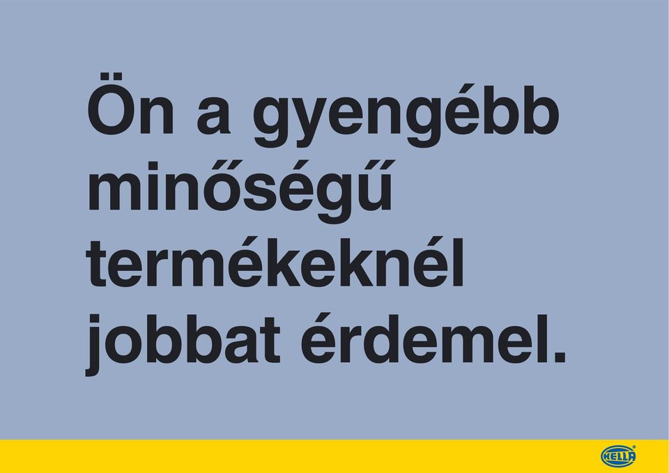 minœségı