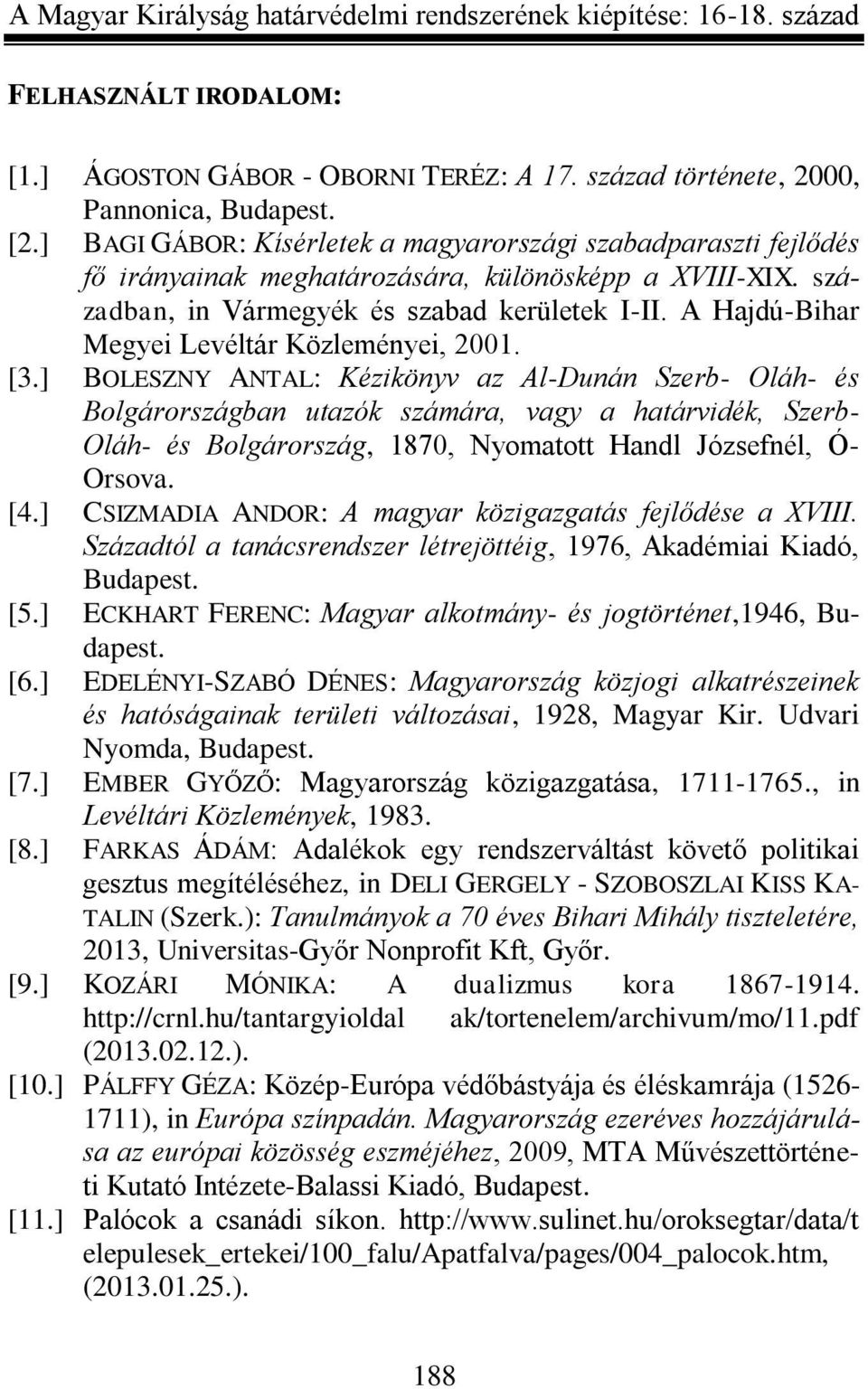 A Hajdú-Bihar Megyei Levéltár Közleményei, 2001. [3.