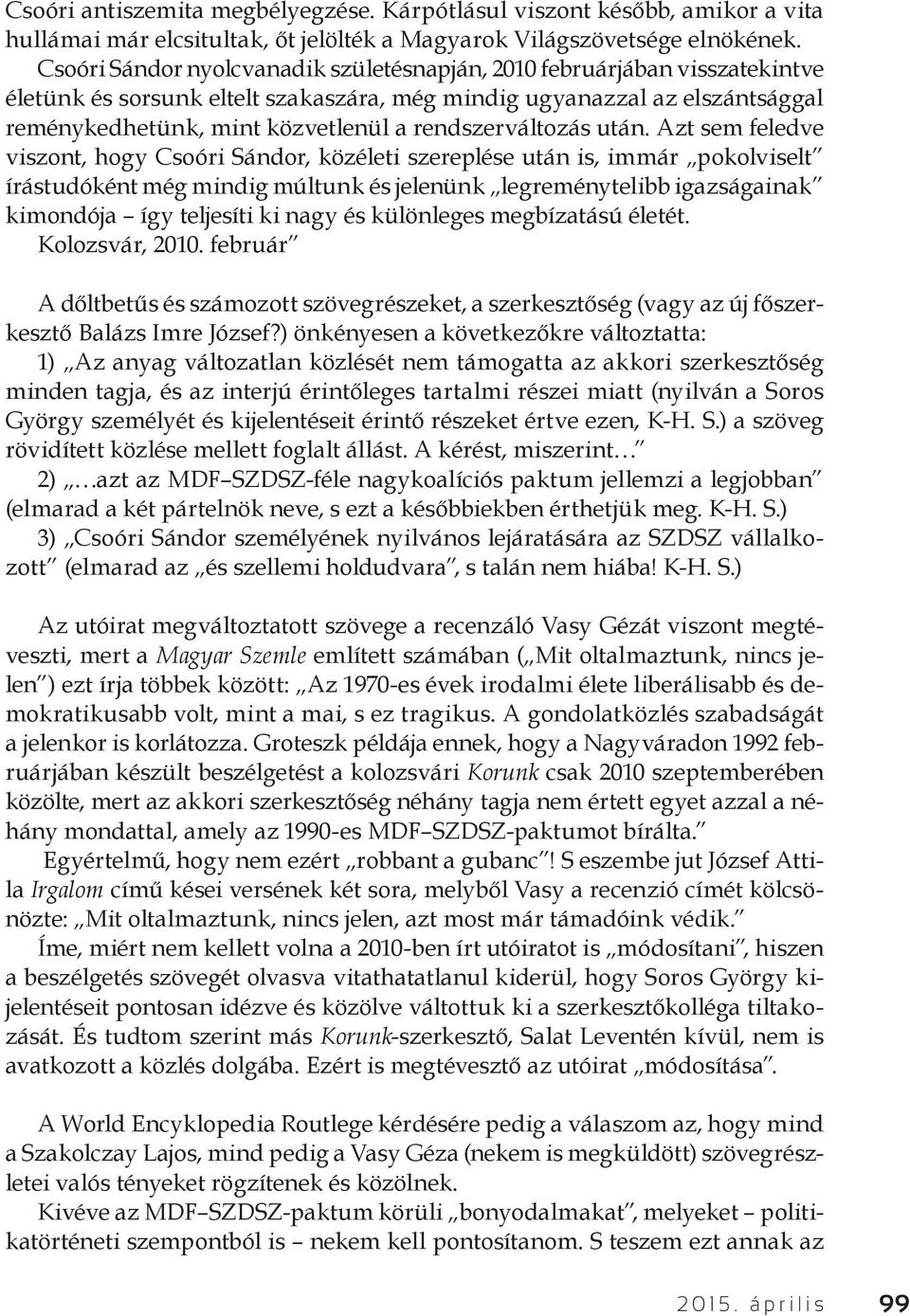 rendszerváltozás után.