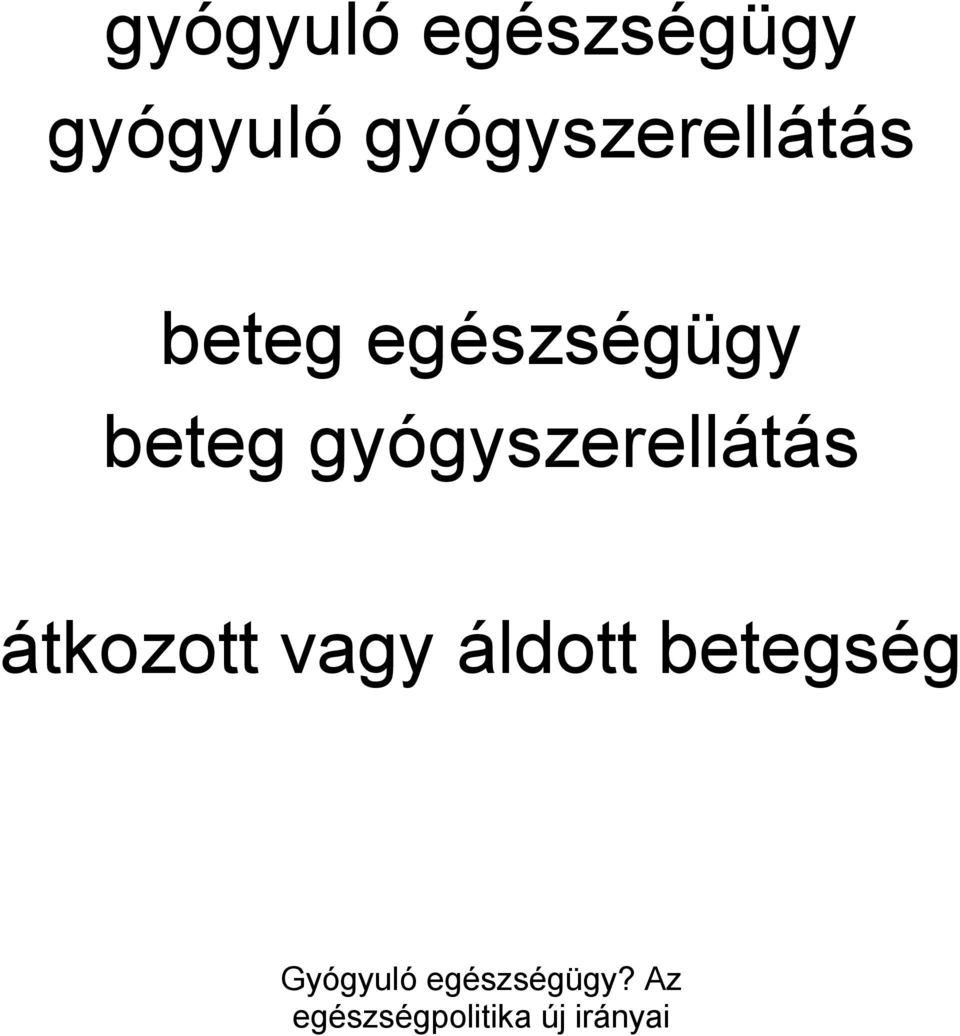 egészségügy beteg