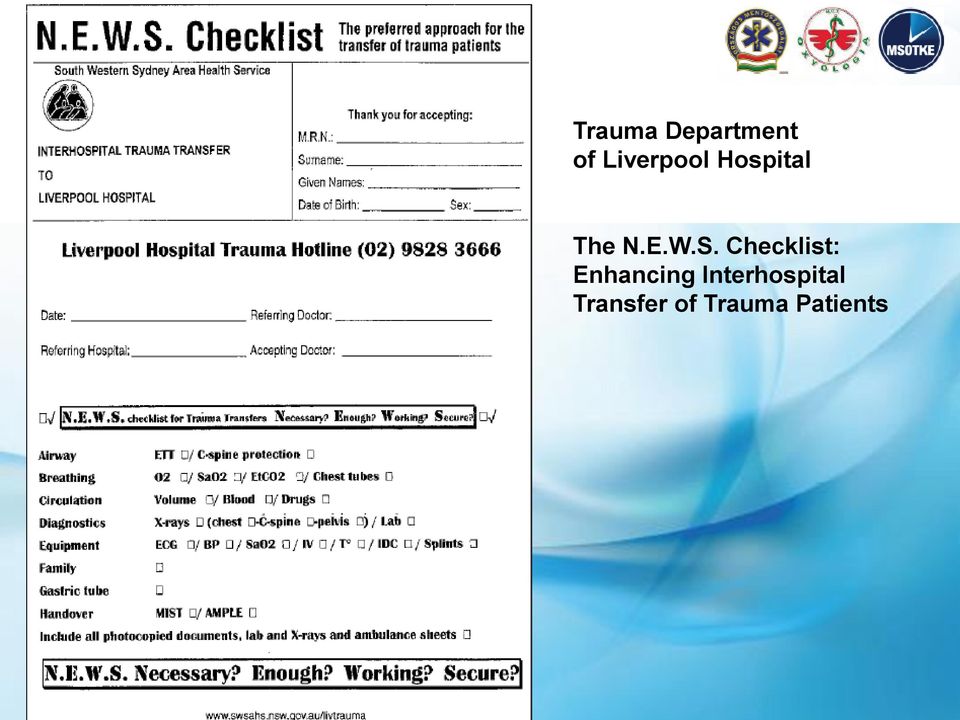 S. Checklist: Enhancing