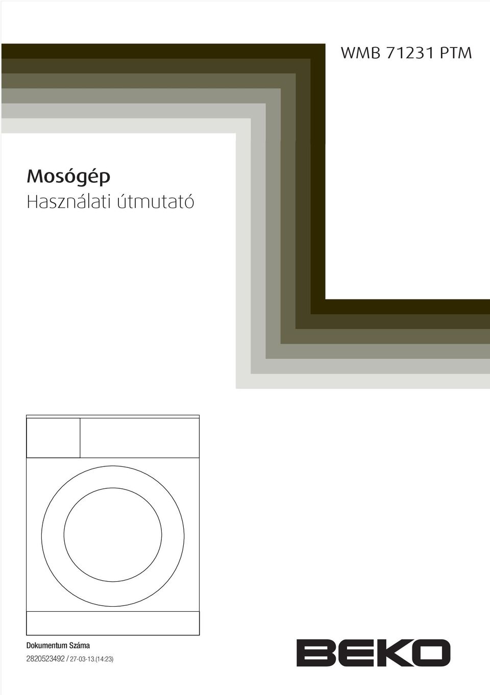 Mosógép Használati útmutató - PDF Free Download