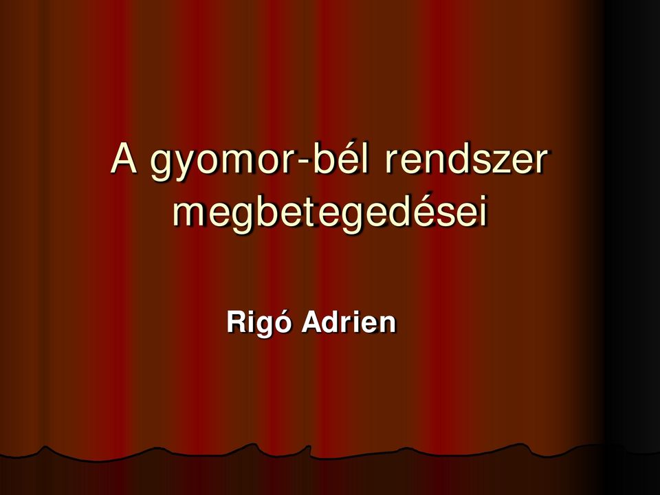 rendszer