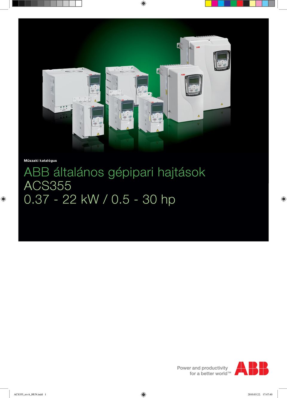 ACS355 0.37-22 kw / 0.
