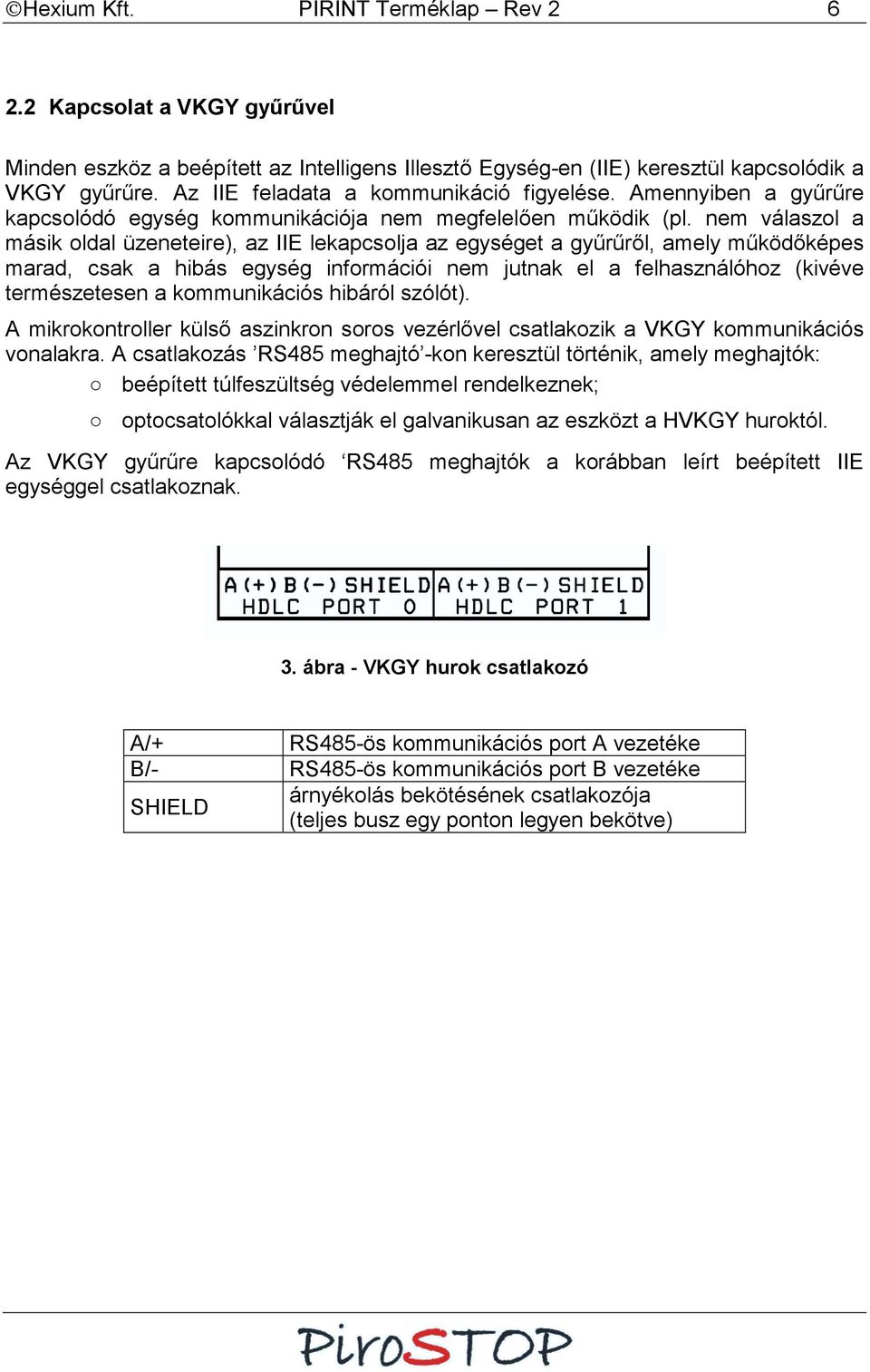 nem válaszol a másik oldal üzeneteire), az IIE lekapcsolja az egységet a gyűrűről, amely működőképes marad, csak a hibás egység információi nem jutnak el a felhasználóhoz (kivéve természetesen a