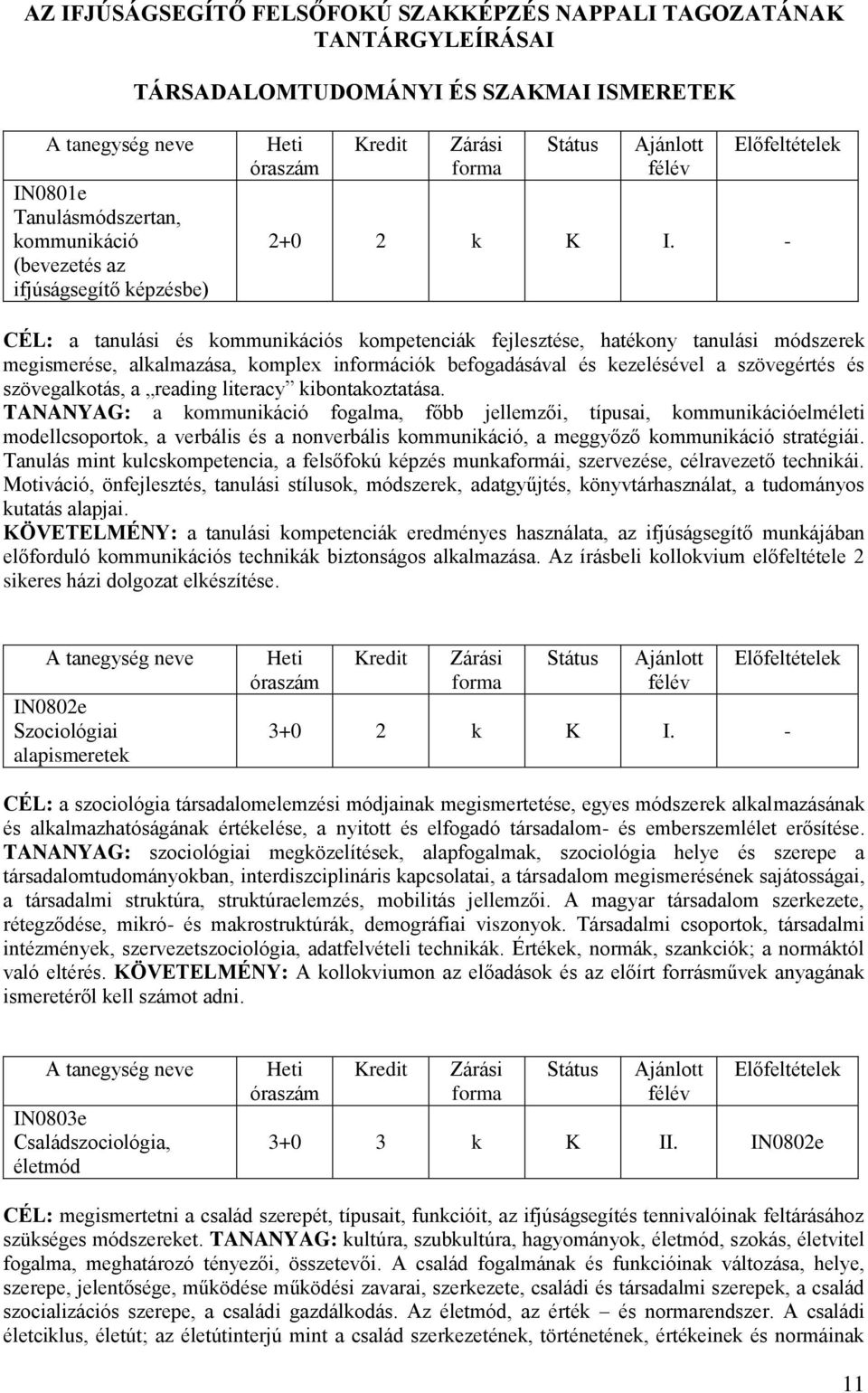 - CÉL: a tanulási és kommunikációs kompetenciák fejlesztése, hatékony tanulási módszerek megismerése, alkalmazása, komplex információk befogadásával és kezelésével a szövegértés és szövegalkotás, a
