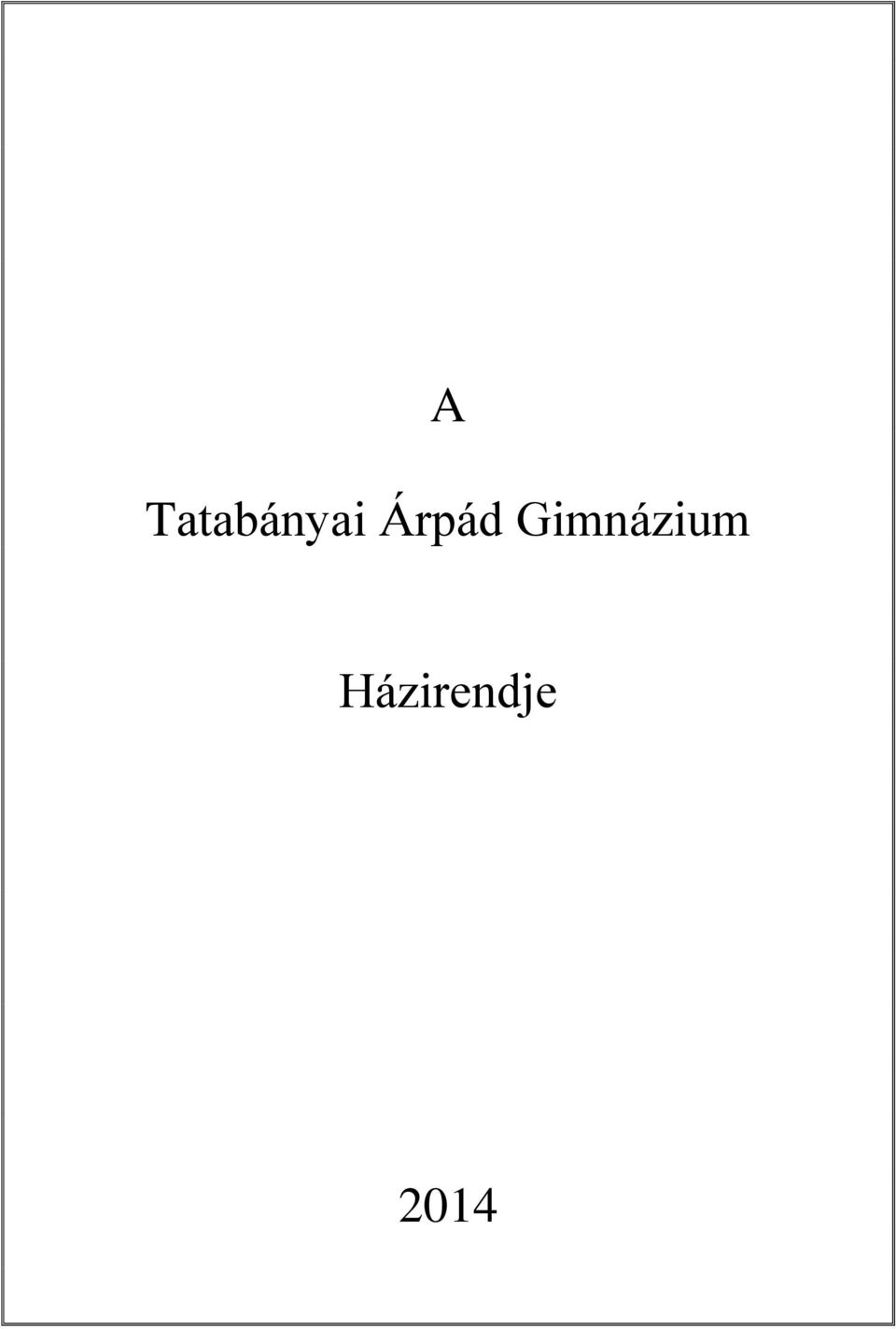 Árpád