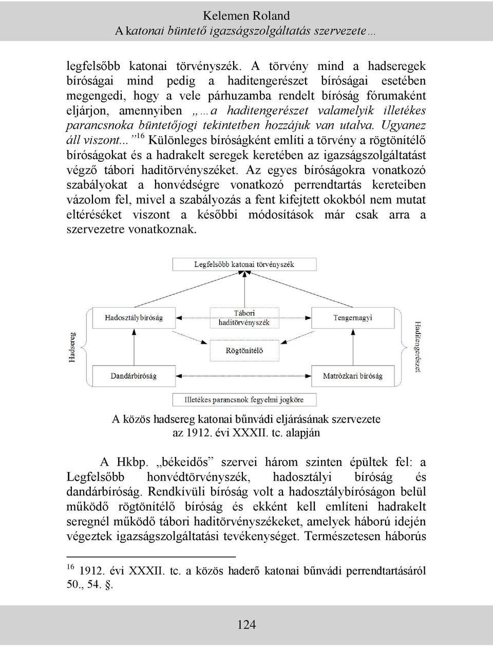 illetékes parancsnoka büntetőjogi tekintetben hozzájuk van utalva. Ugyanez áll viszont.