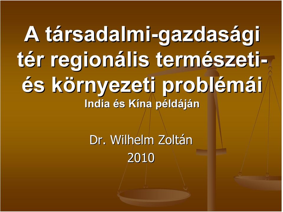 környezeti k problémái India és s