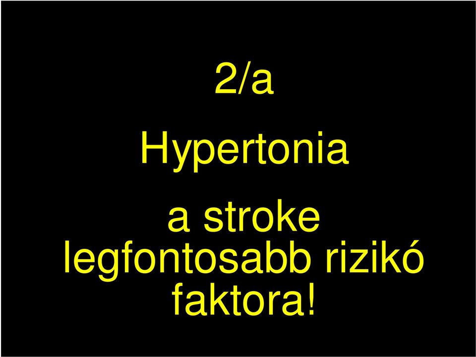 stroke