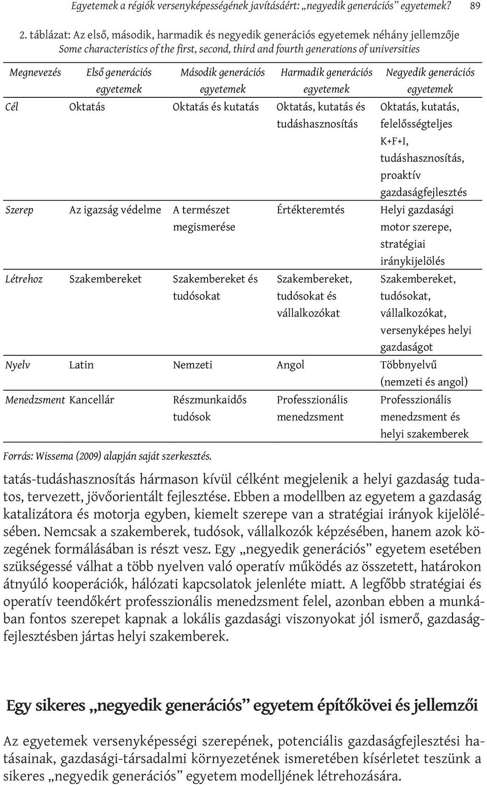 hármason kívül célként megjelenik a helyi gazdaság tudatos, tervezett, jövőorientált fejlesztése.