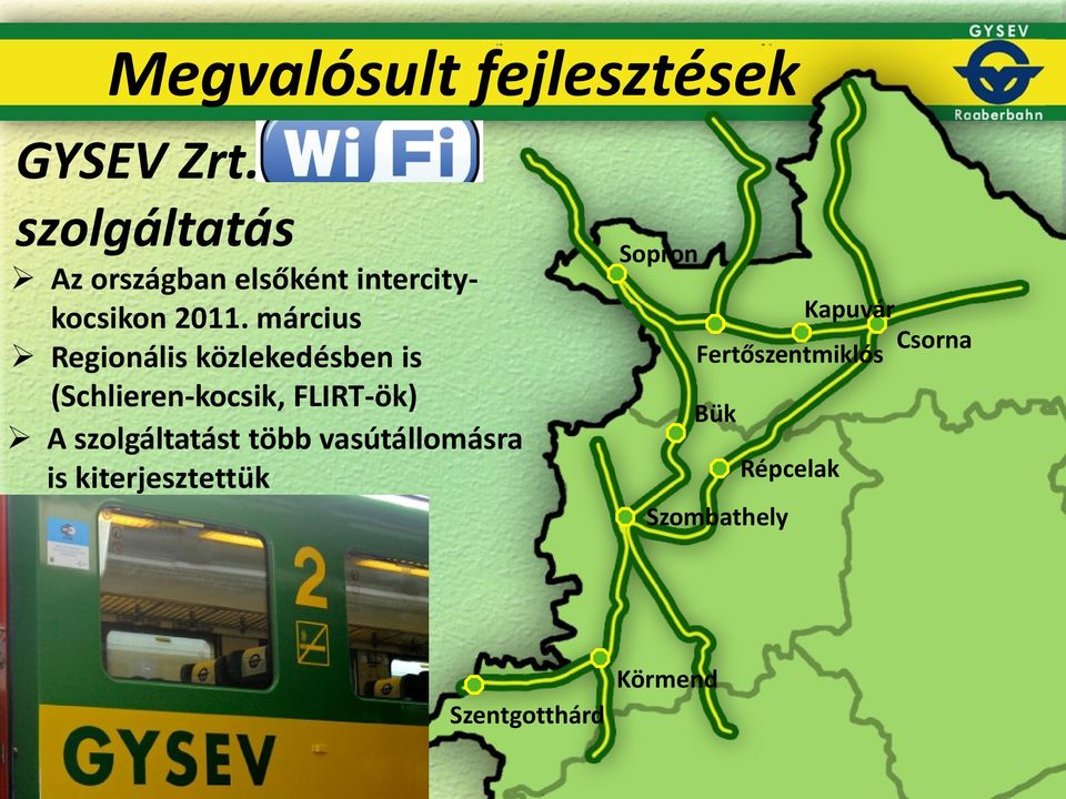 március Regionális közlekedésben is (Schlieren-kocsik, FLIRT-ök) A