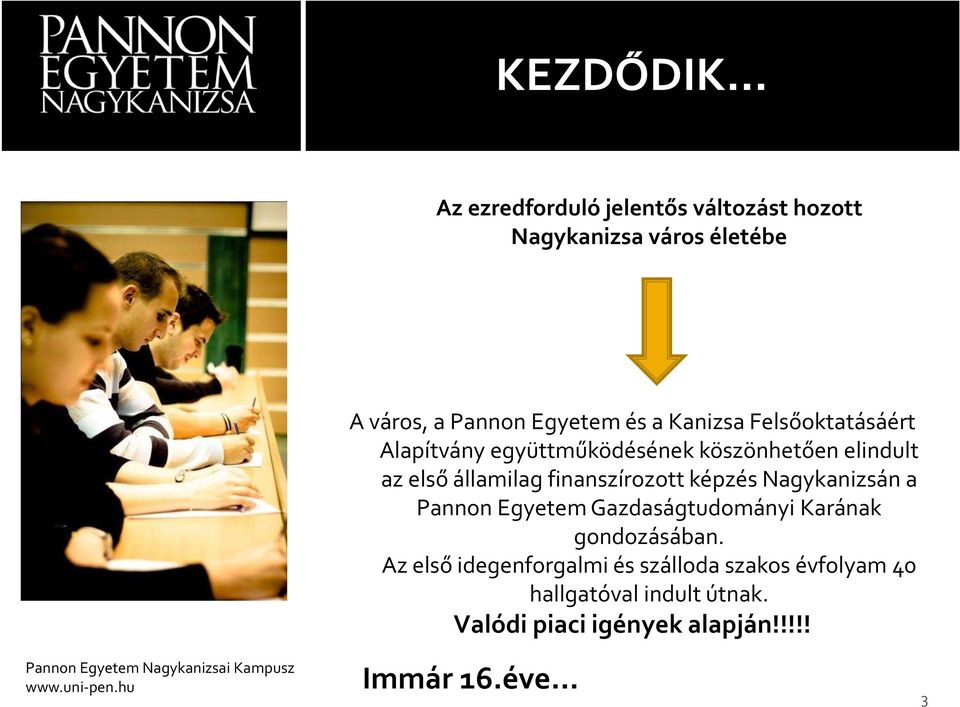 Pannon Egyetem Nagykanizsai Kampusz 8800 Nagykanizsa, Zrínyi u - PDF Free  Download