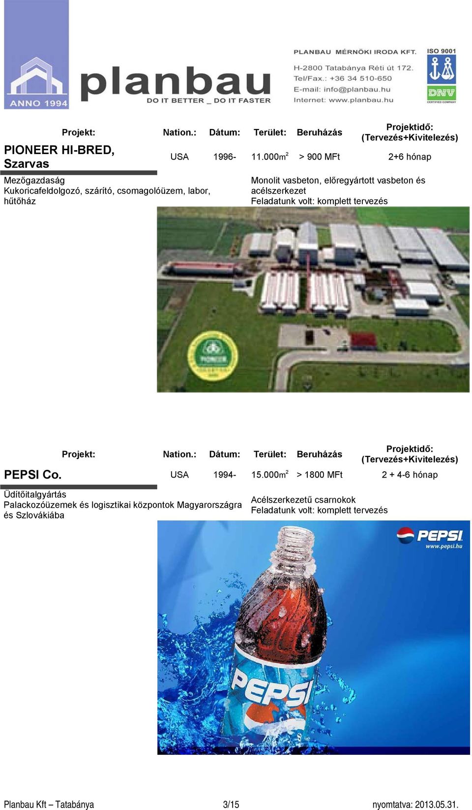 PEPSI Co. USA 1994-15.