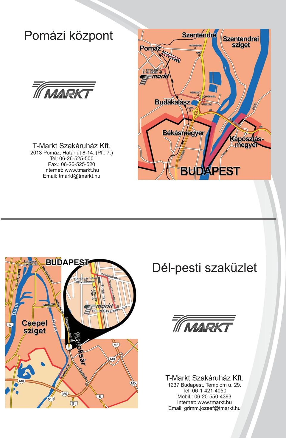 hu Email: tmarkt@tmarkt.