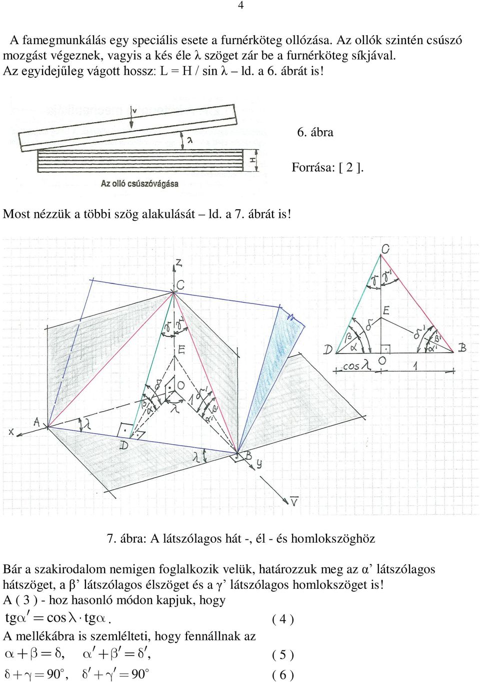 ábrát is! 6. ábra Forrása: [ 2 ]. Most nézzük a többi szög alakulását ld. a 7.