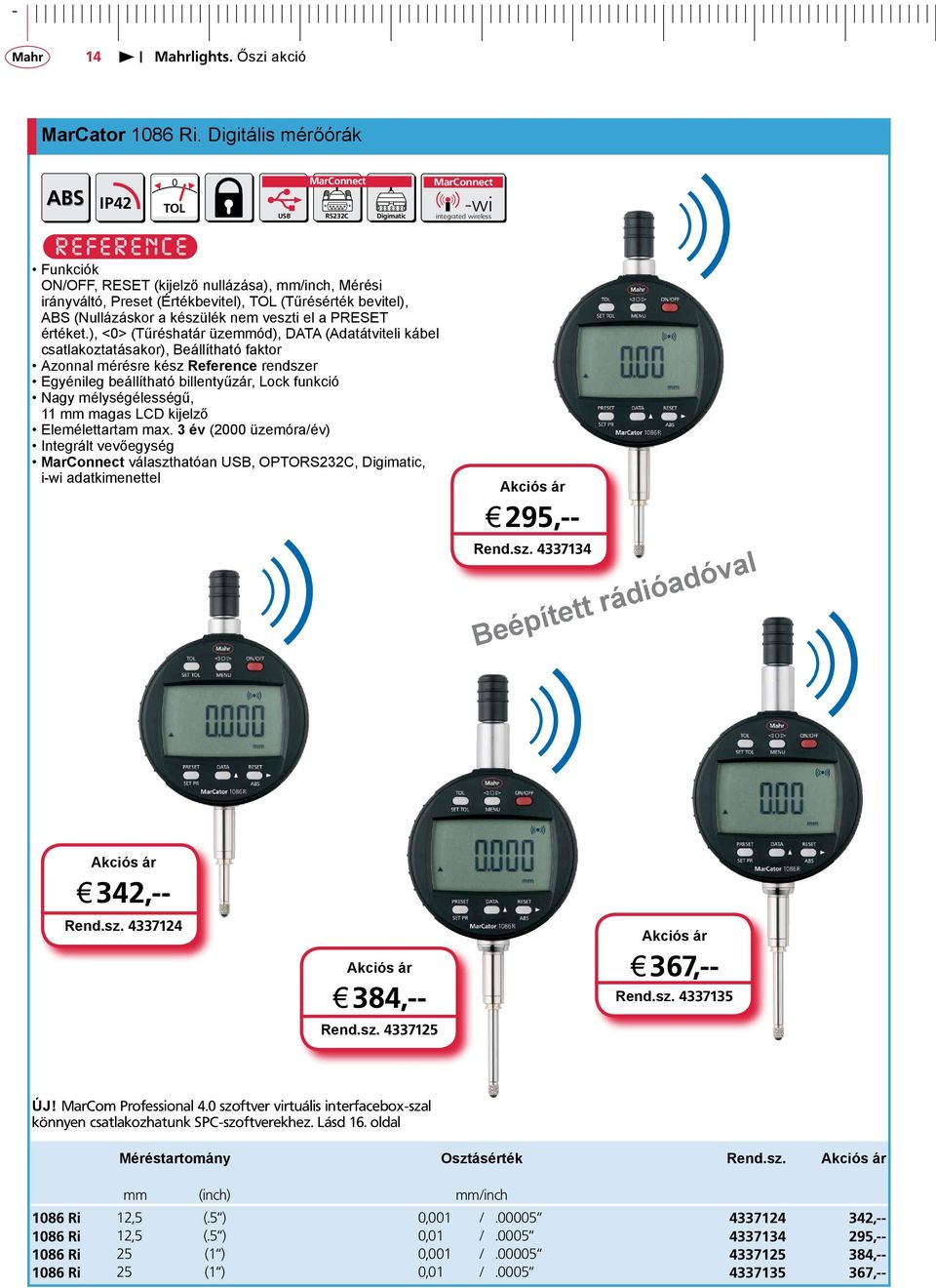 (Nullázáskor a készülék nem veszti el a PRESET értéket.