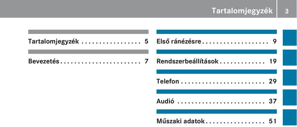 ............ 19 Telefon........................ 29 Audió.