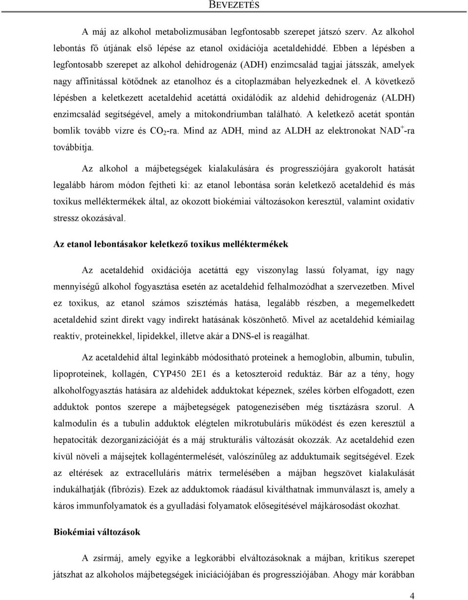 A következő lépésben a keletkezett acetaldehid acetáttá oxidálódik az aldehid dehidrogenáz (ALDH) enzimcsalád segítségével, amely a mitokondriumban található.