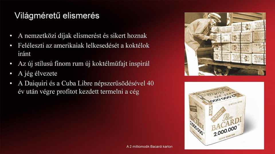 rum új koktélműfajt inspirál A jég élvezete A Daiquiri és a Cuba Libre