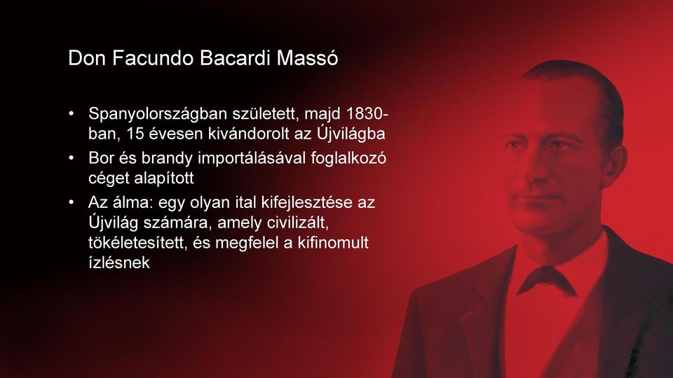 foglalkozó céget alapított Az álma: egy olyan ital kifejlesztése az