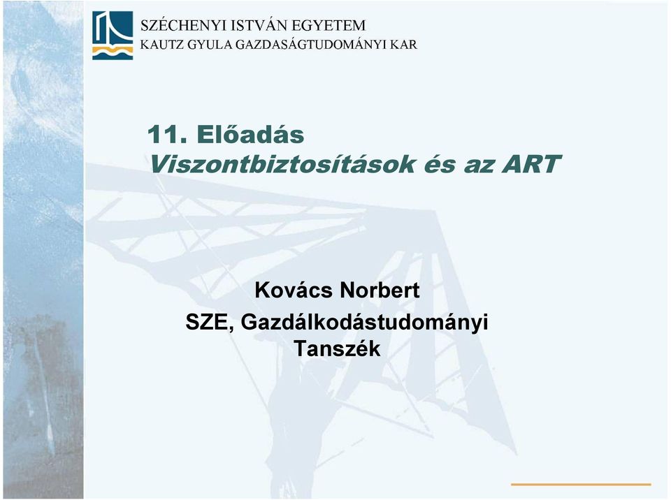 az ART Kovács Norbert
