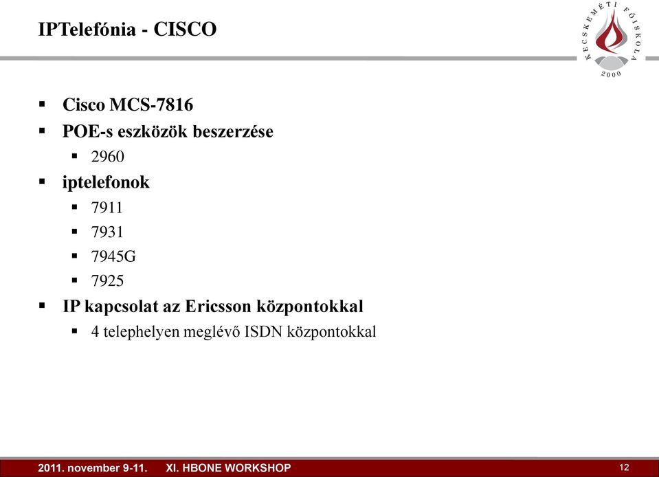 7931 7945G 7925 IP kapcsolat az Ericsson