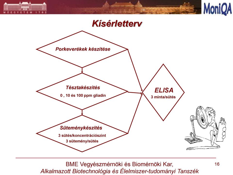 ELISA 3 minta/sütés Süteménykészítés 3