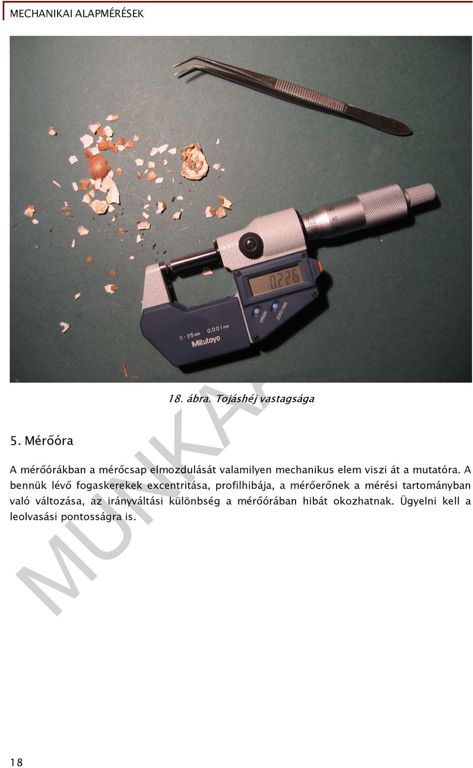 elem viszi át a mutatóra.