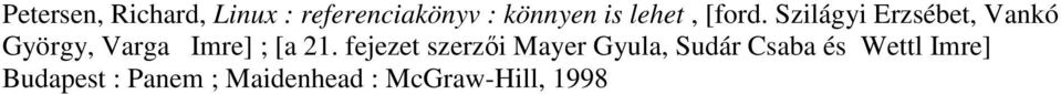 Szilágyi Erzsébet, Vankó György, Varga Imre] ; [a 21.