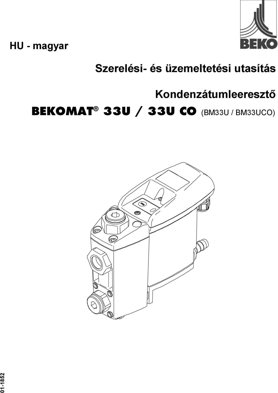 Kondenzátumleeresztő BEKOMAT