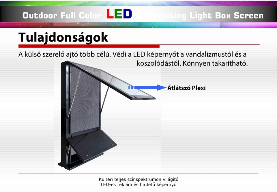 Védi a LED képernyőt a