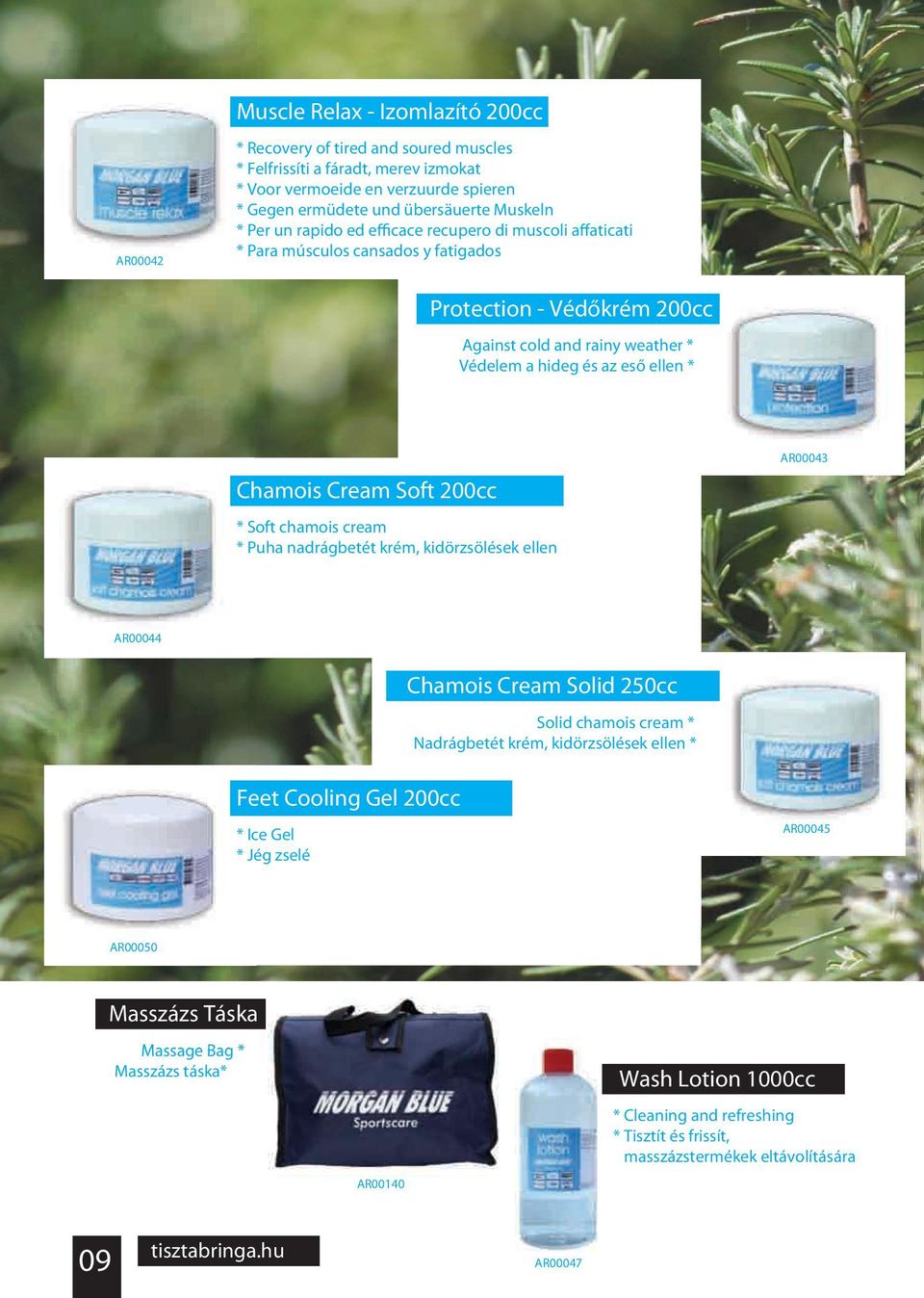 Cream Soft 200cc * Soft chamois cream * Puha nadrágbetét krém, kidörzsölések ellen AR00043 AR00044 Chamois Cream Solid 250cc Solid chamois cream * Nadrágbetét krém, kidörzsölések ellen * Feet Cooling
