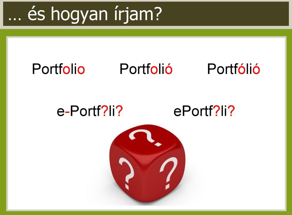 Portfolió
