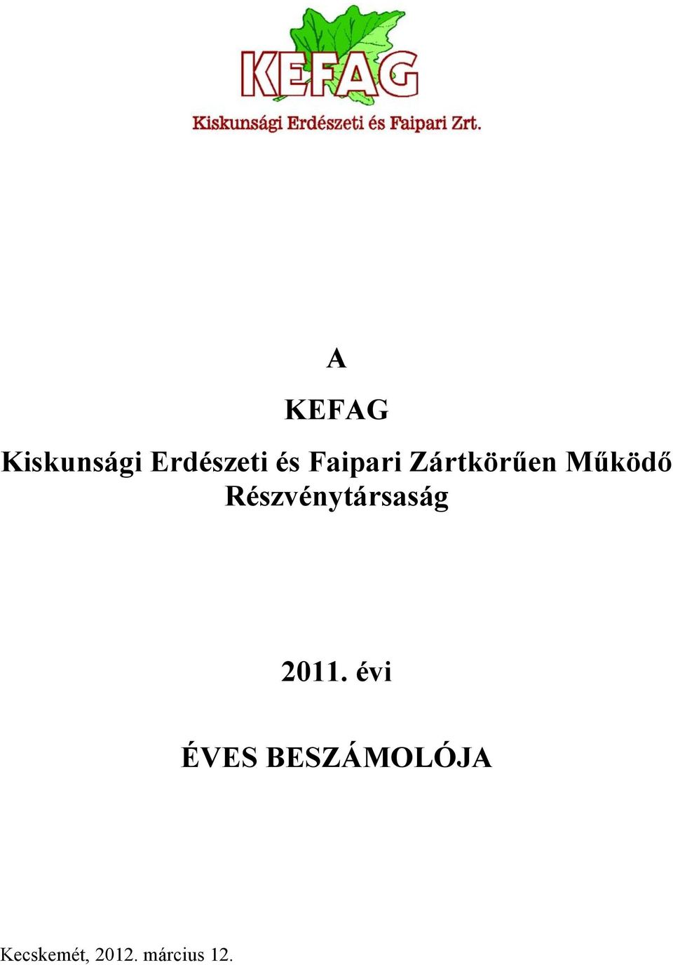 Részvénytársaság 2011.