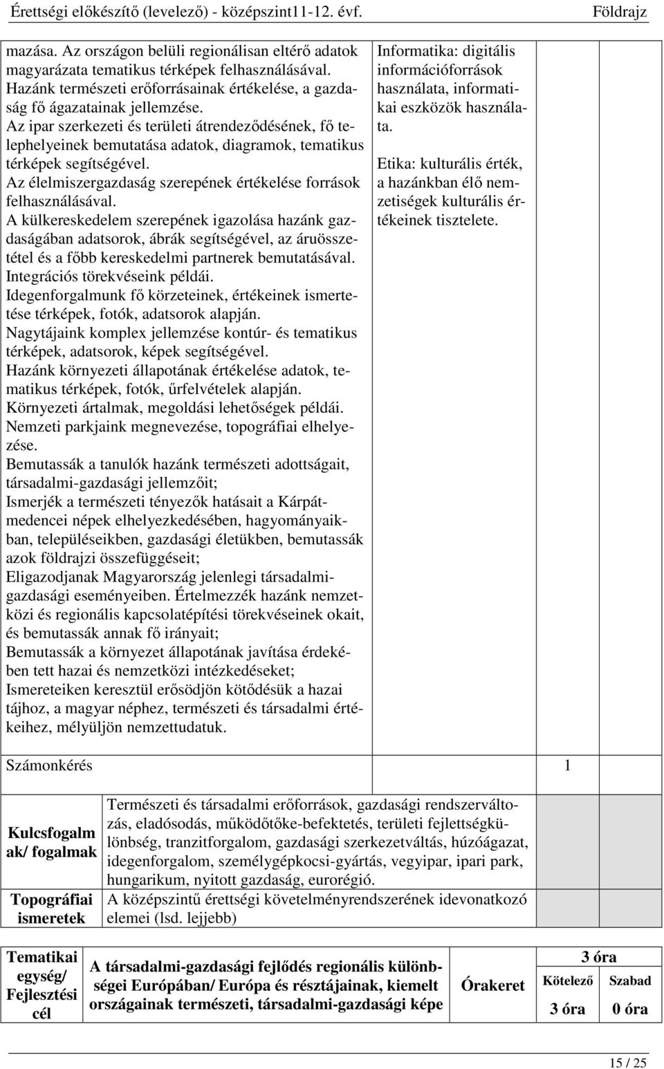 A külkereskedelem szerepének igazolása hazánk gazdaságában adatsorok, ábrák segítségével, az áruösszetétel és a főbb kereskedelmi partnerek bemutatásával. Integrációs törekvéseink példái.
