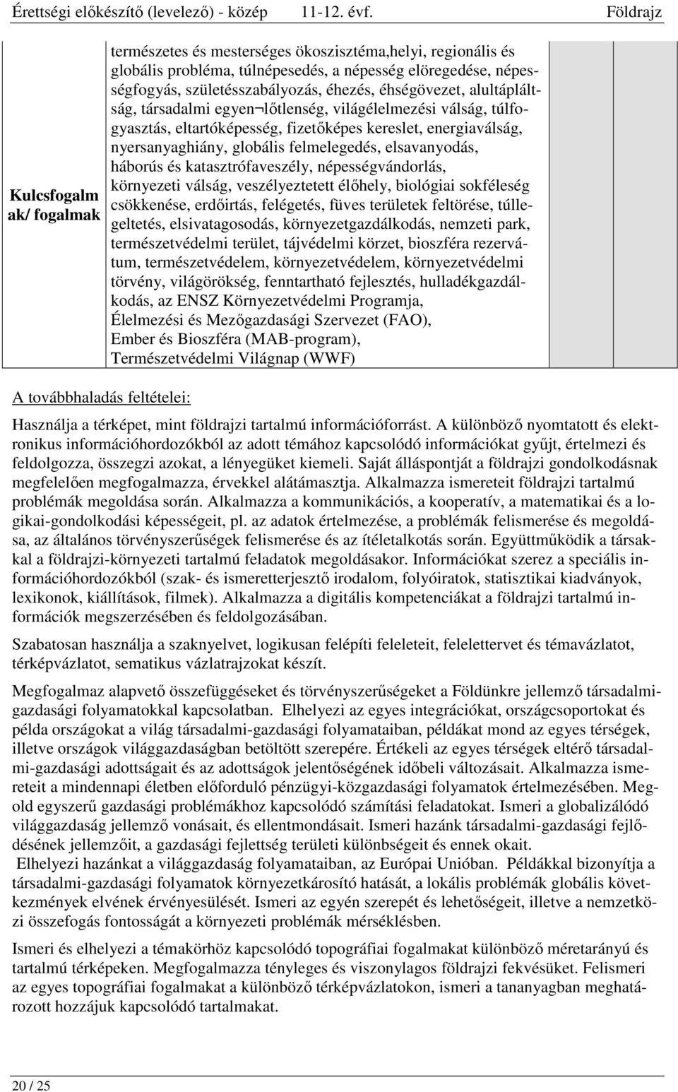 születésszabályozás, éhezés, éhségövezet, alultápláltság, társadalmi egyen lőtlenség, világélelmezési válság, túlfogyasztás, eltartóképesség, fizetőképes kereslet, energiaválság, nyersanyaghiány,