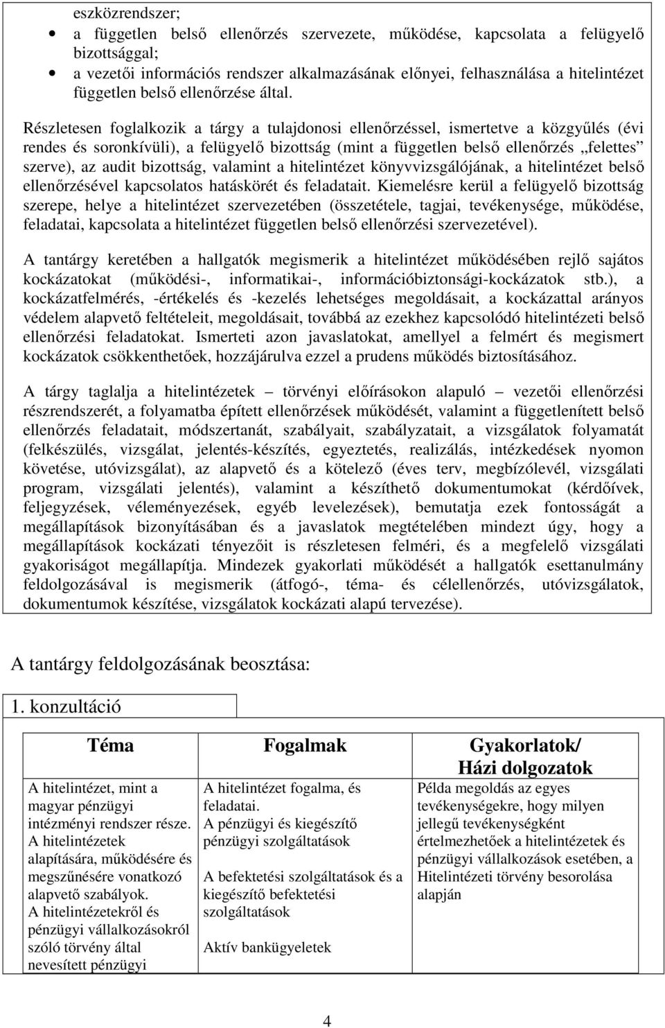 Részletesen foglalkozik a tárgy a tulajdonosi ellenőrzéssel, ismertetve a közgyűlés (évi rendes és soronkívüli), a felügyelő bizottság (mint a független belső ellenőrzés felettes szerve), az audit