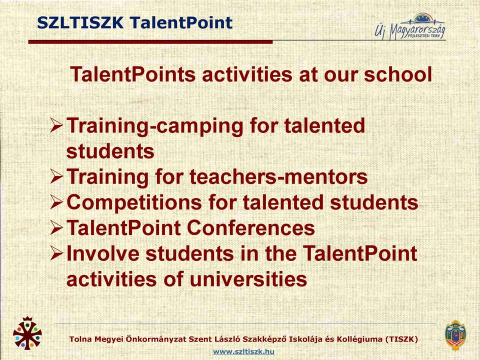 teachers-mentors Competitions for talented students