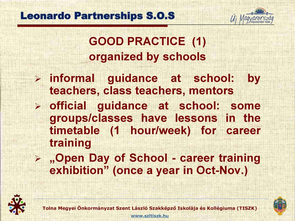 teachers, class teachers, mentors official guidance at school: some