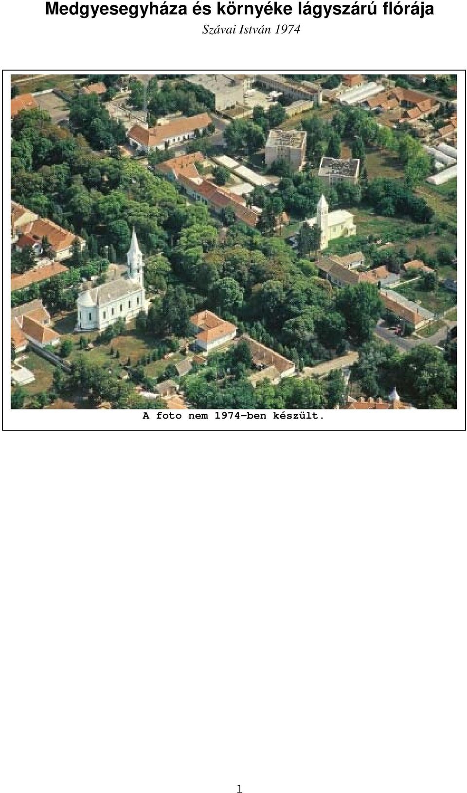 flórája Szávai István
