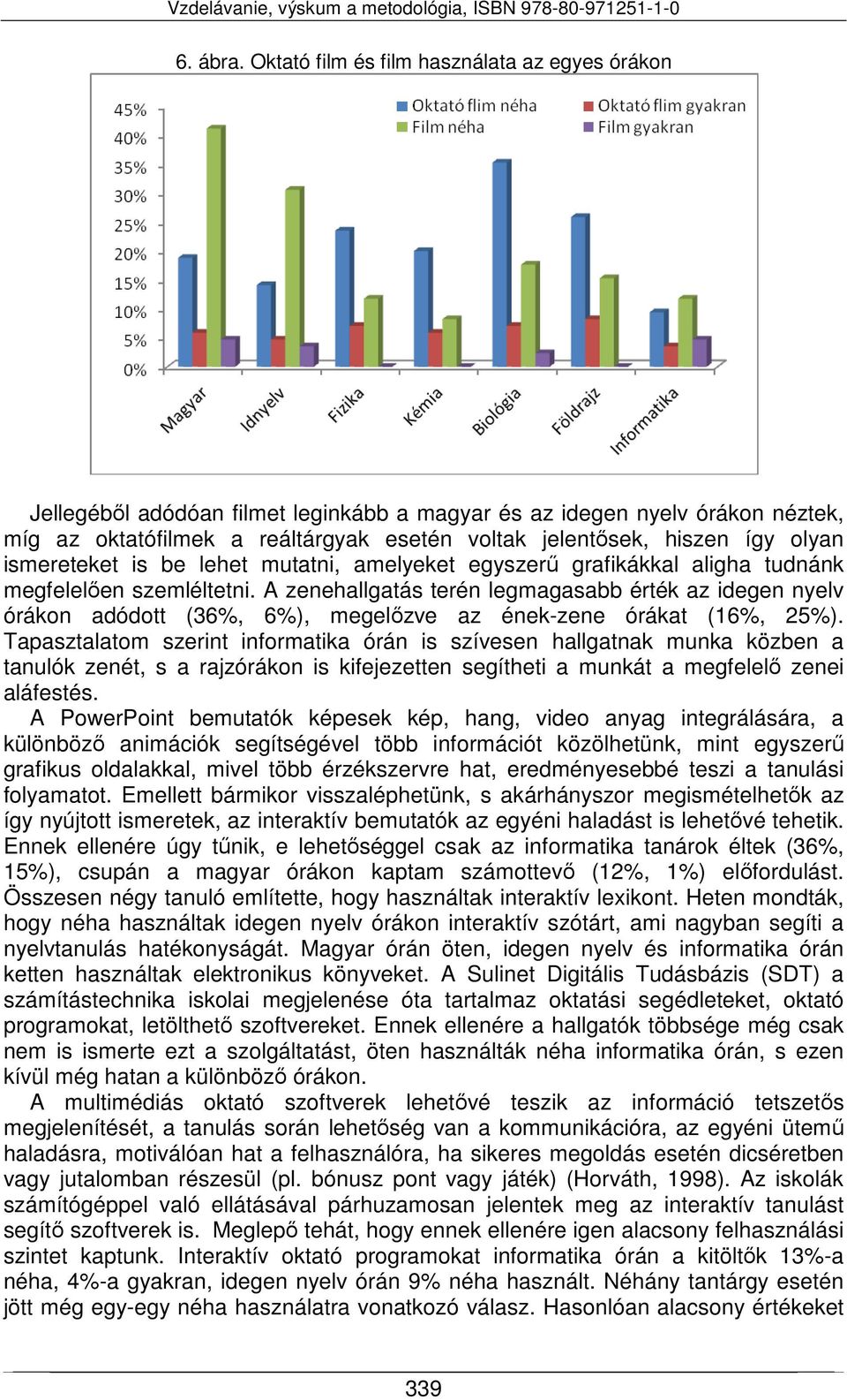 is be lehet mutati, amelyeket egyszerű grafikákkal aligha tudák megfelelőe szemlélteti. A zeehallgatás teré legmagasabb érték az idege óráko adódott (36%, 6%), megelőzve az éek-zee órákat (16%, 25%).